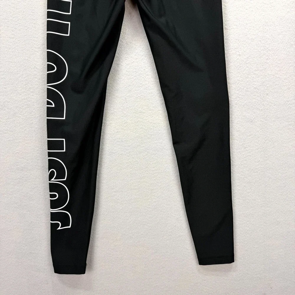 Nike Sportswear Leggings Womens XS 26x28* Black Just Do It Gym Athletic Training